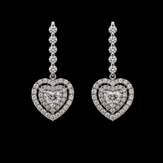 Triple Heart ピアス