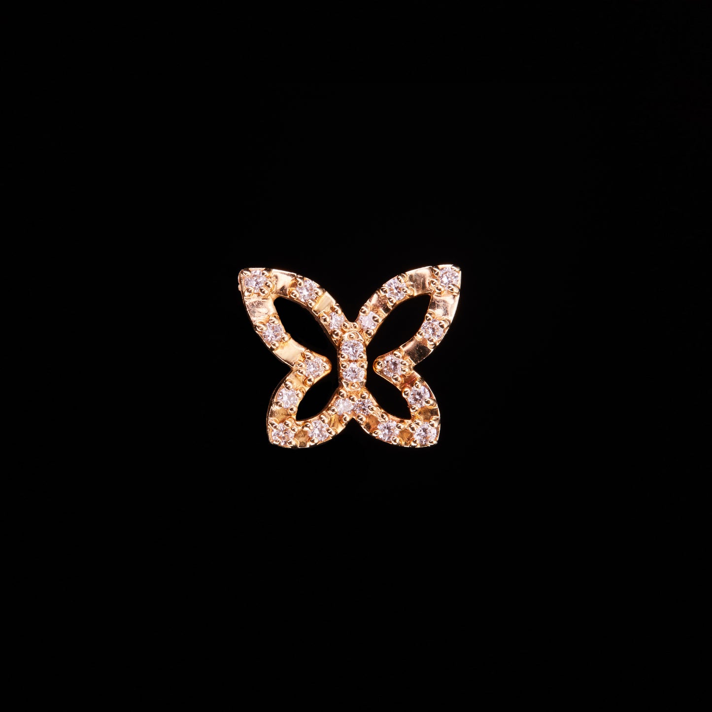 Butterfly ピアス Open Small