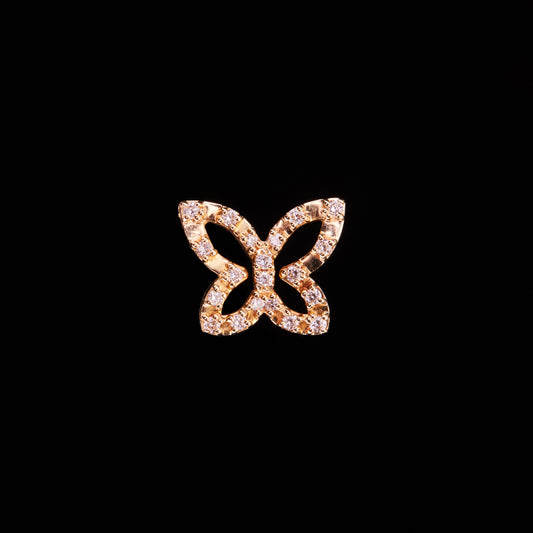 Butterfly ピアス Open Small